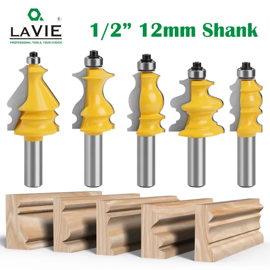 Lavie 8mm 45 Degree Chamfer Router Bit for Woodworking